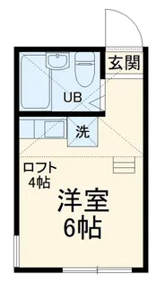 ユナイト高田ランペドゥーサ【2階】の間取り