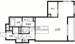 GardensLuxury【3階】の間取り