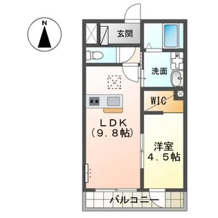 ハニーレジデンス(Honey Residence)【1階】の間取り