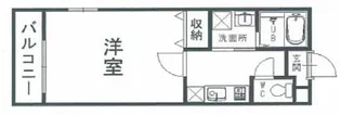 アメリア和多田【1階】の間取り