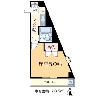 シャトーM【3階】の間取り