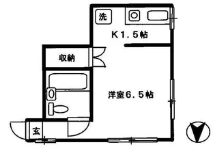 鈴木ハイム【2階】の間取り