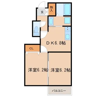 Casa Raffinato【1階】の間取り
