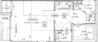 メゾン・ド・ソレイユ大島【2階】の間取り