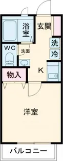 メゾンソレイユ【1階】の間取り