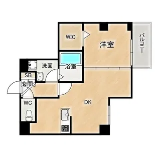 フェブライオ都島本通【2階】の間取り