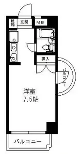 レーベンハウス西大泉【2階】の間取り