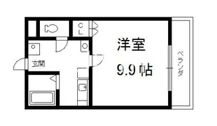 メゾン・マリゼッタ【3階】の間取り