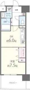 Art Pension高井田【5階】の間取り