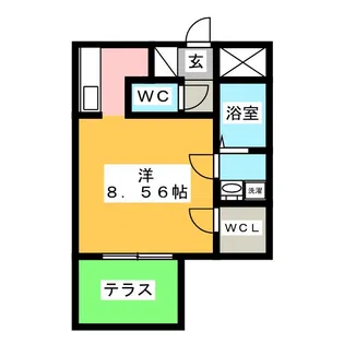 Branche上前津FRERE【1階】の間取り