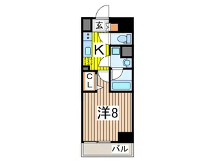 MAXIV西川口DUE【6階】の間取り