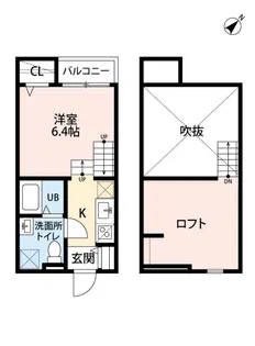 アリエッタ馬出【2階】の間取り