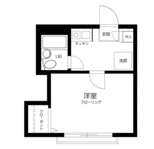OZ弐番街B【2階】の間取り