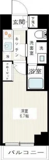 ARCOBALENO MUSASHIKOSUGI【7階】の間取り
