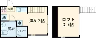 ハーモニーテラス亀有III【1階】の間取り