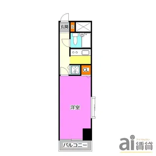SAI西所沢【6階】の間取り