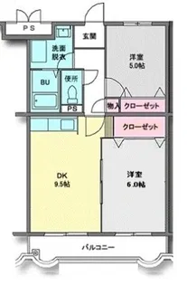 北斗【1階】の間取り