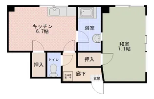 日光ビル【3階】の間取り