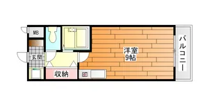 ラ・エスペランサ【1階】の間取り