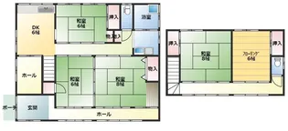 茨城県筑西市折本【一戸建】の間取り