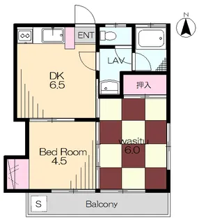 東京都狛江市猪方3【アパート】の間取り