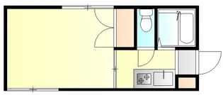 アークベース川内【1階】の間取り