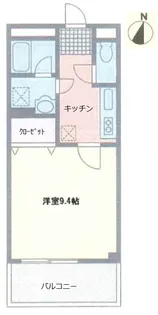 ベルメール西浜【2階】の間取り