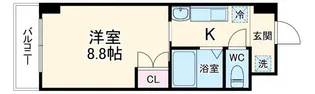 神奈川県厚木市中町3【マンション】の間取り