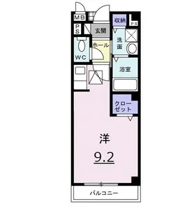 茨城県牛久市中央3【アパート】の間取り