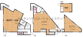 宮崎県宮崎市権現町【一戸建】の間取り