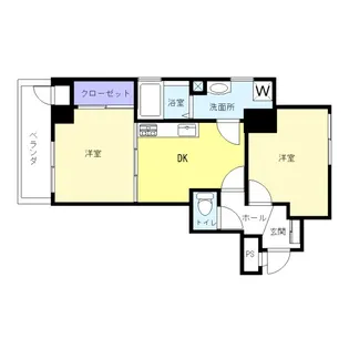 トーカンマンション大山【6階】の間取り