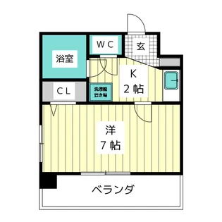 ダイアパレス上社第3【4階】の間取り