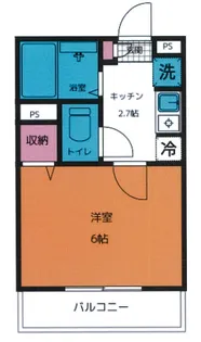 メゾンドフジミ15【3階】の間取り