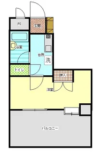 ホーユウコンフォルト【2階】の間取り