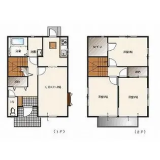 栃木県小山市犬塚5【一戸建】の間取り