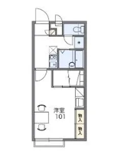 サウスヴィラ【2階】の間取り