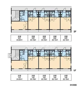 サンライズ【1階】の間取り