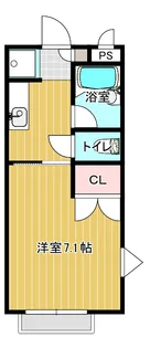 アーシャーハウス C【2階】の間取り