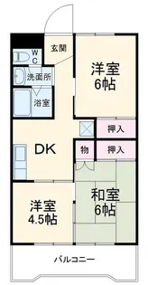 深谷昭和ビル【3階】の間取り