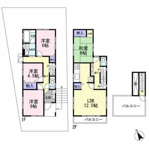 神奈川県鎌倉市七里ガ浜東2【一戸建】の間取り
