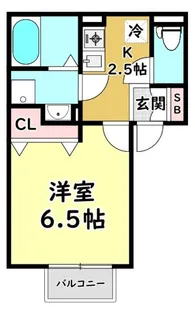 大阪府門真市御堂町【アパート】の間取り