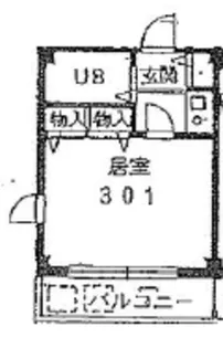 サンウィロー朝霞【3階】の間取り