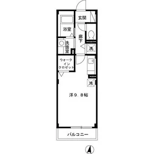 メゾン テラ【1階】の間取り