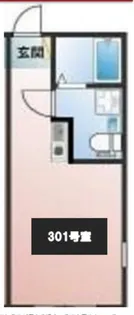 カイロス橋本【3階】の間取り