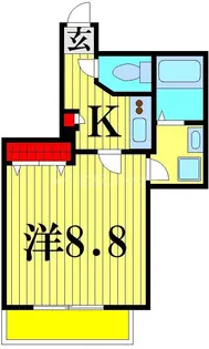 ガーデンフォレスト親水公園【2階】の間取り