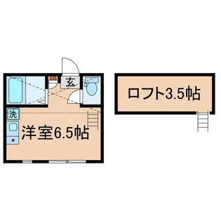 神奈川県横浜市南区永田南2【アパート】の間取り