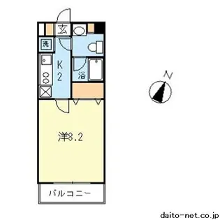 ベイシエ【2階】の間取り