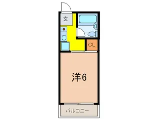 すずらんハイツ【2階】の間取り