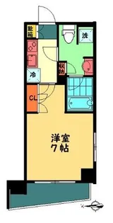 東京都港区南青山1【マンション】の間取り