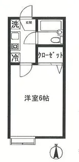 B-ハイツ【2階】の間取り